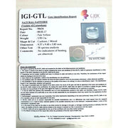 4.39 Ratti Natural Pitambari Neelam sapphire with Govt Lab Certificate-(12210)